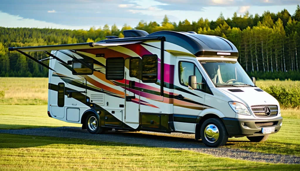 covering camping car